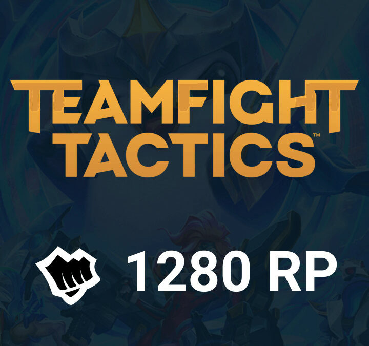 Teamfight Tactics – Riot Points – 1280 RP (pro PC)