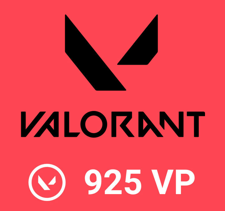 Valorant Points – 925 VP (pro PC)
